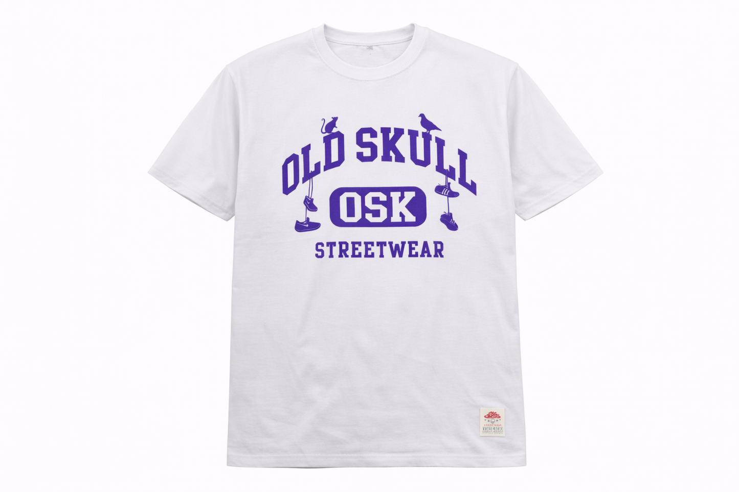 Old Skull Streetwear – White OSK Classic Tee