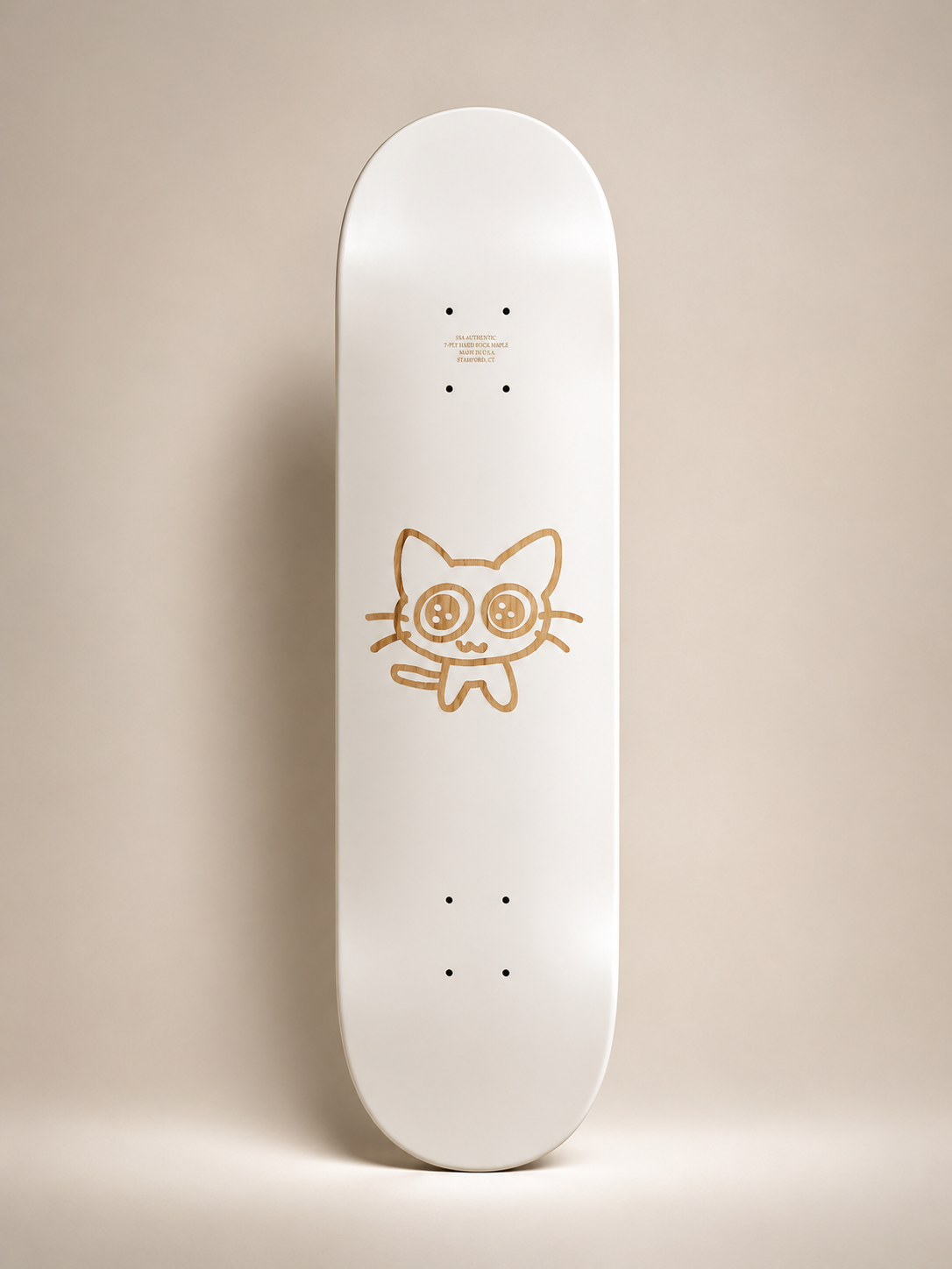 SSS kitten deck White