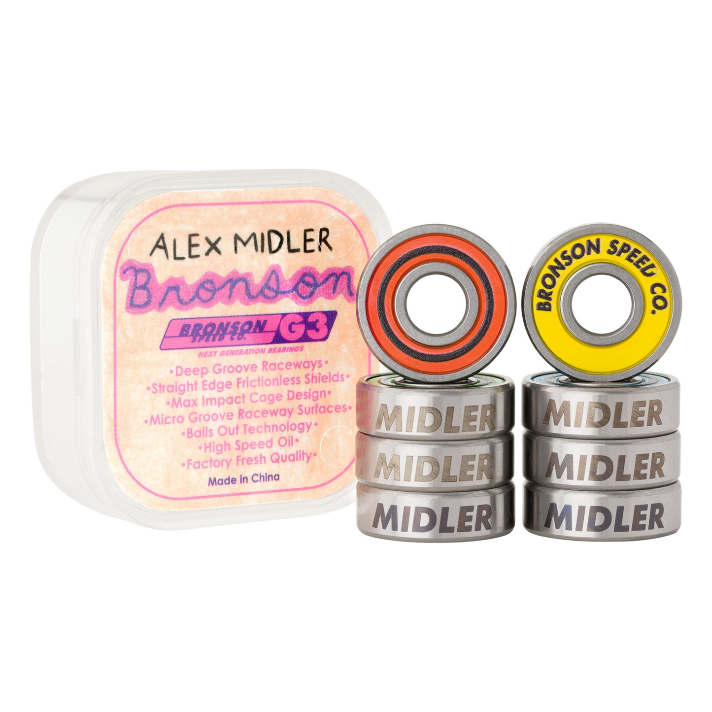 BOX/8 Alex Midler Pro Bearing G3 Bronson Speed Co.