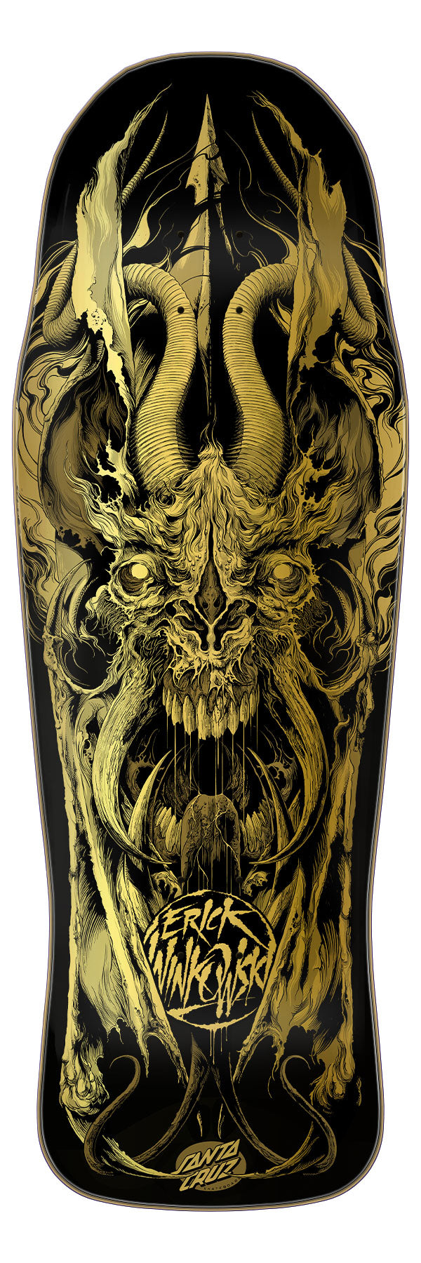 Winkowski Primeval Gold Pro Shaped 10.34in x 30.54in Santa Cruz Decks