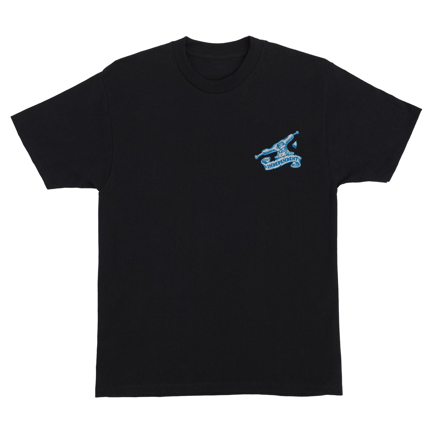 Under The Bridge S/S Heavyweight T-Shirt Black Med Mens Independent
