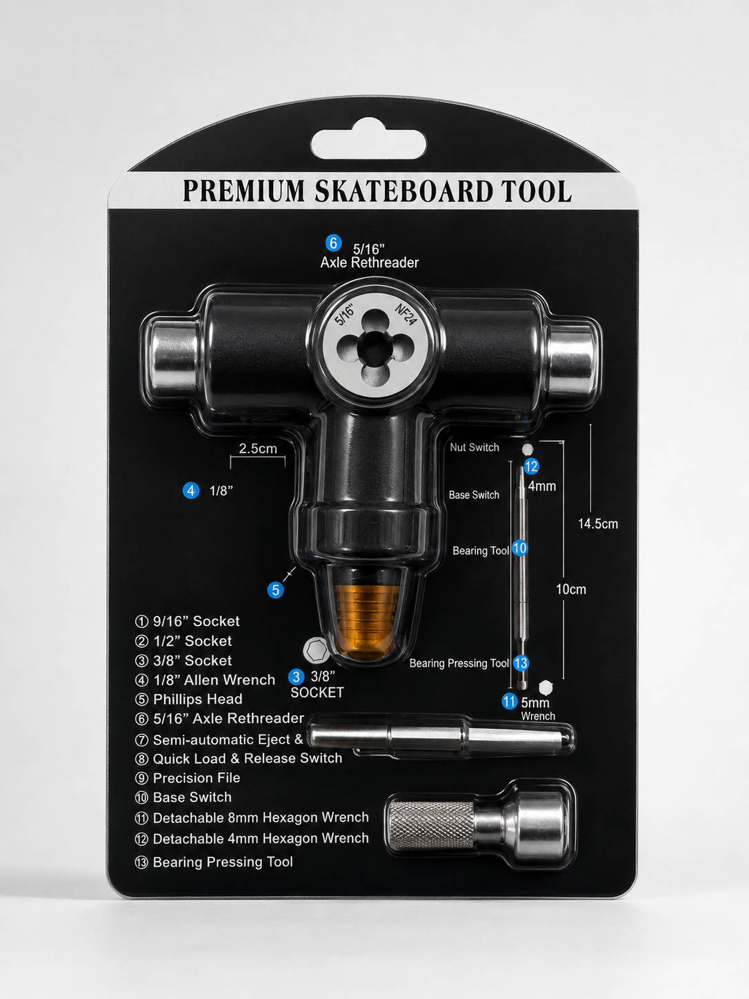 SSS Premium T Tool - Assorted Colors