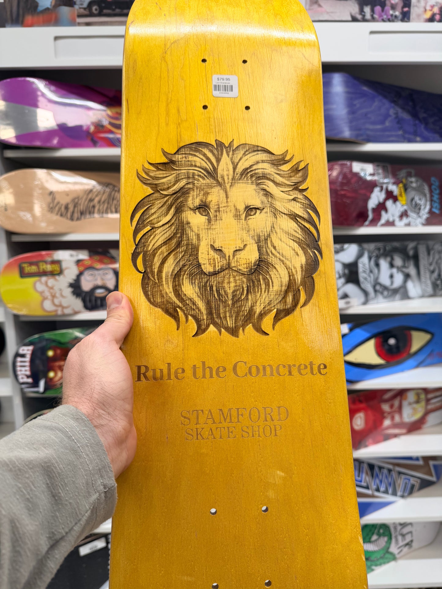 Lion Skateboard deck | Rule the concrete | SSS