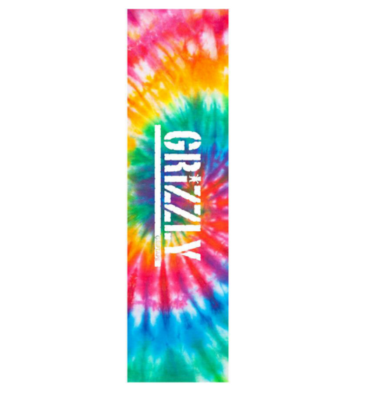 GRIZZLY 9" TIE DYE STAMP SUMMER 24 PR1 PERFORATED SHEET