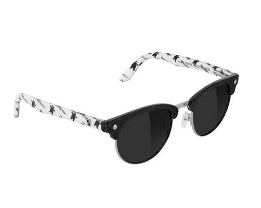 GLASSY X GRIZZLY PREMIUM BLACK POLARIZED SUNGLASSES