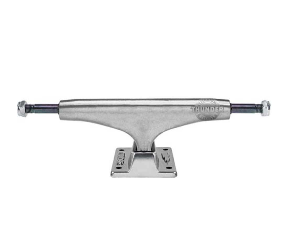 THUNDER 147 POLISHED TITANIUM 3 TRUCK – Stamford Skate Shop THUNDER 147 POLISHED TITANIUM 3 TRUCK – Stamford Skate Shop
