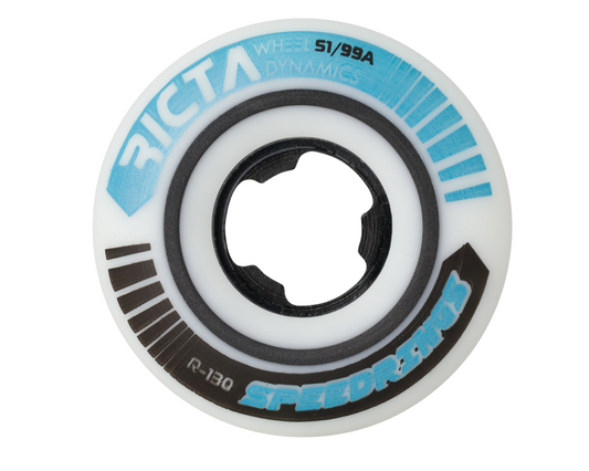 51mm Speedrings Slim 99a Ricta Skateboard Wheels