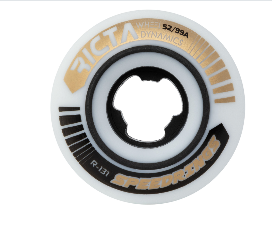 52mm Speedrings Slim 99a Ricta Skateboard Wheels