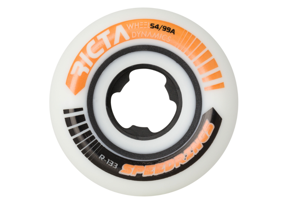 54mm Speedrings Wide 99a Ricta Skateboard Wheels