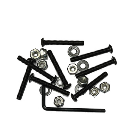 1 1/2" ALLEN TRUSS HEAD 8-PACK BLACK