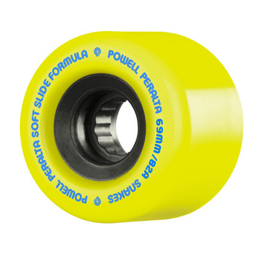 POWELL SNAKES YELLOW 69MM 82A (Set of 4)