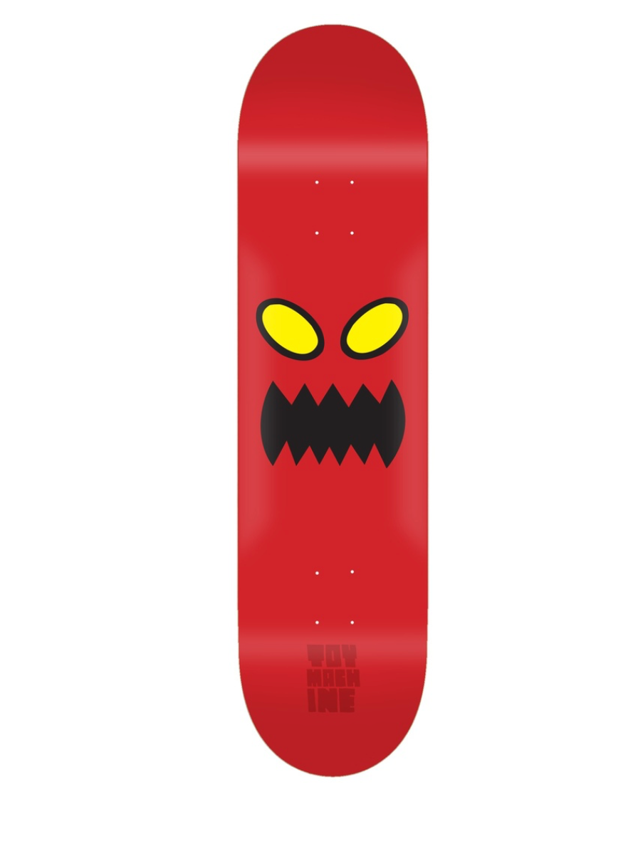 TOY MACHINE TEAM MONSTER FACE DECK 8.0