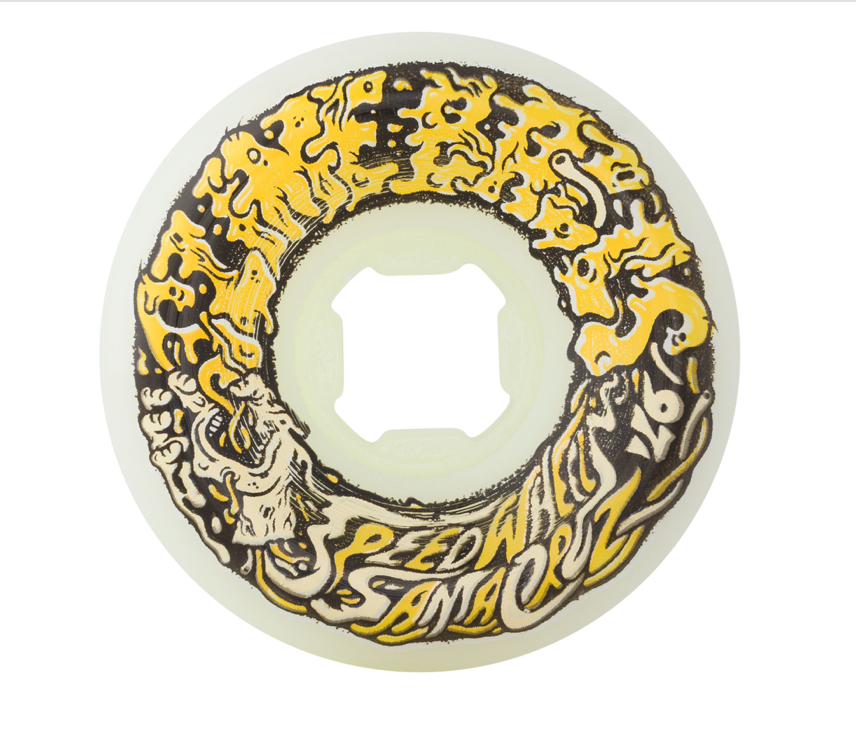 56mm Vomit Mini White Yellow 97a Slime Balls Wheels