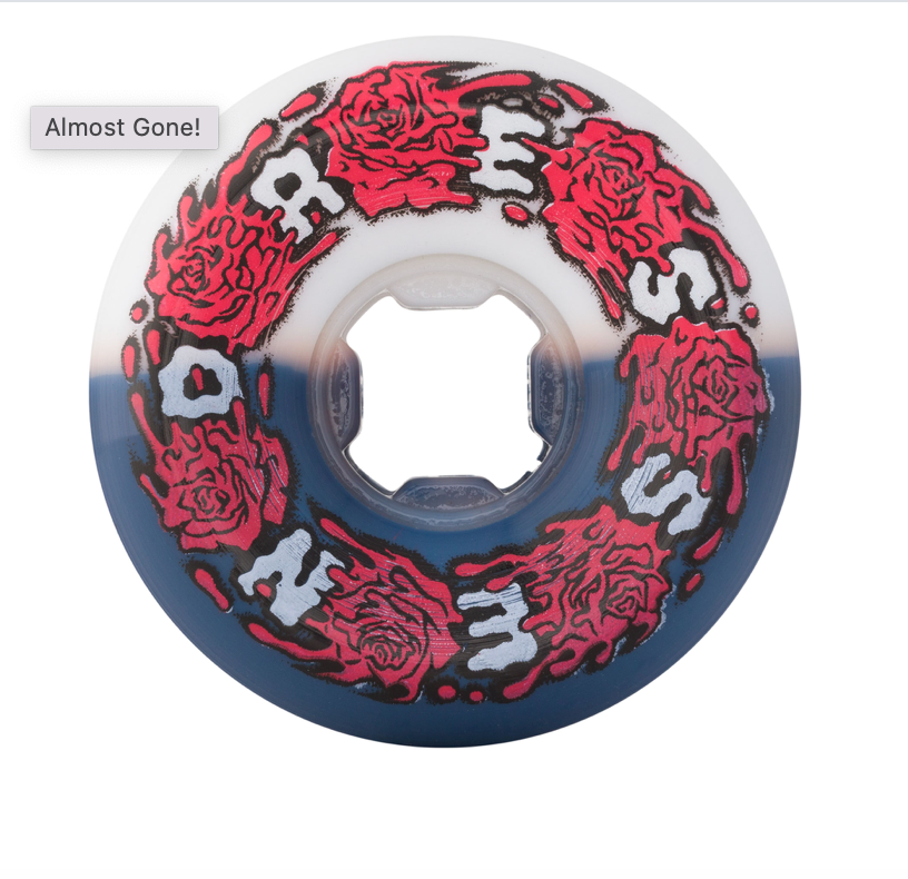 56mm Dressen Vomit Mini White/Black 97a Slime Balls Wheels