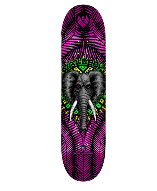 POWELL MIKE VALLELY ELEPHANT PINK FOIL FLIGHT DECK 8.63