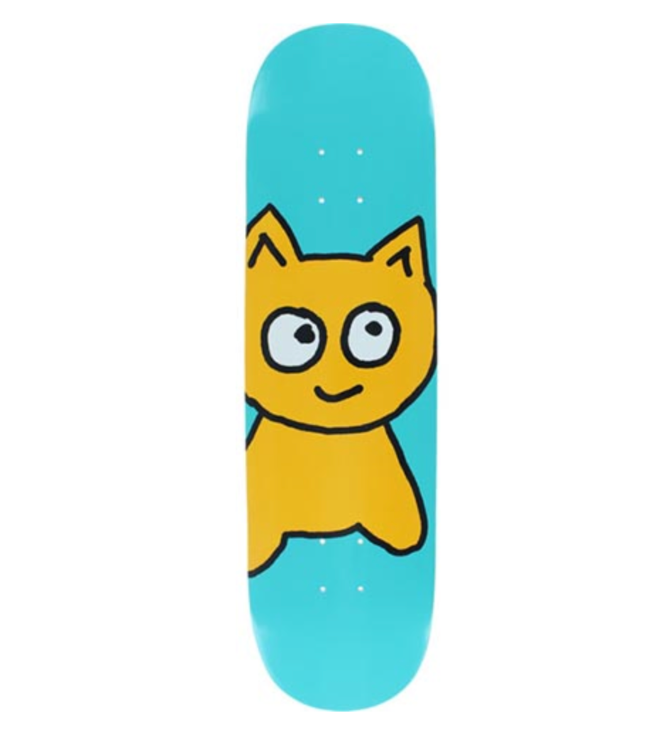 MEOW TEAM BIG CAT TEAL DECK 8.25