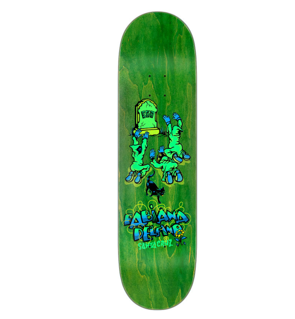 Delfino Ego VX Deck 8.25in x 31.60in Santa Cruz Decks