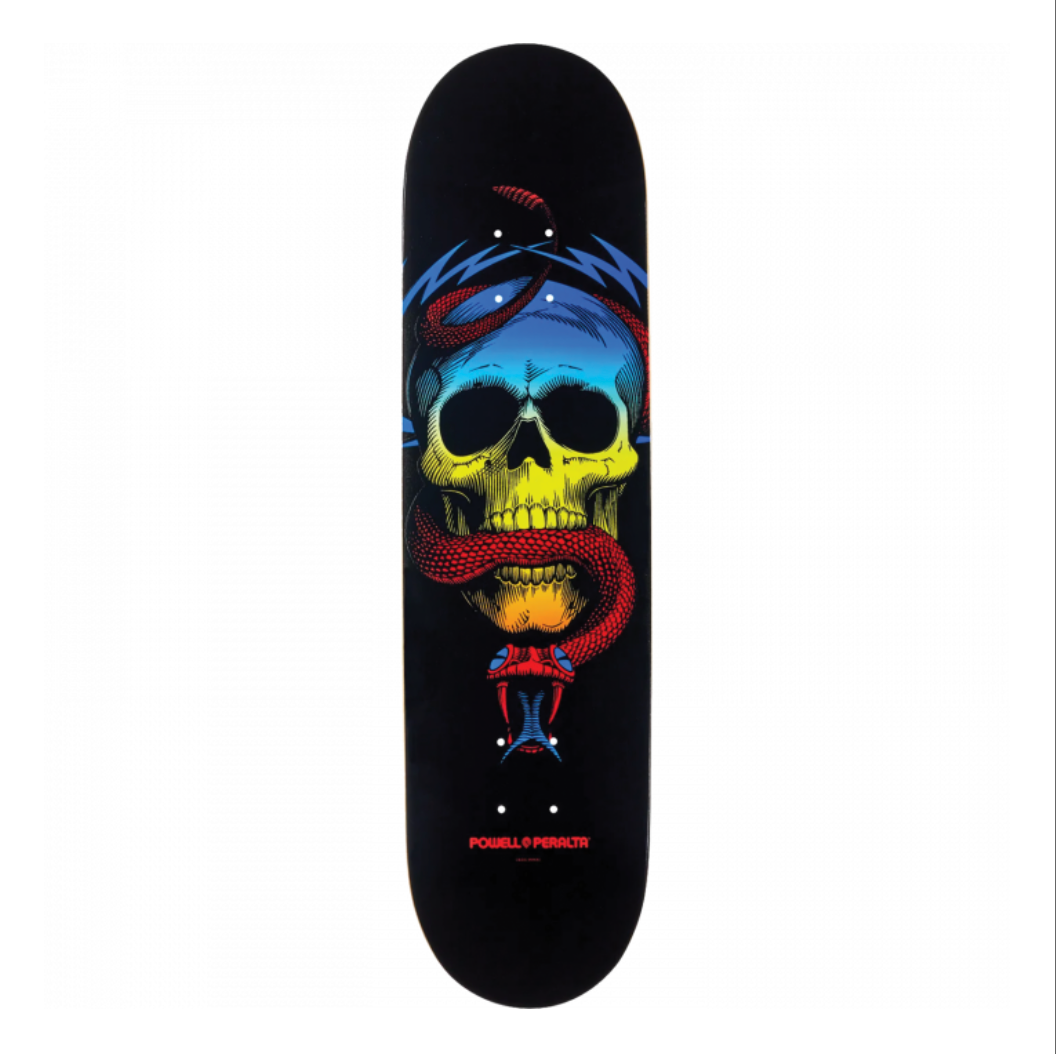 PWL/P MCGILL SKULL/SNAKE DECK-8.0 YELOW