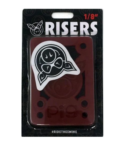 PIG 1/8" SHOCK PADS RED