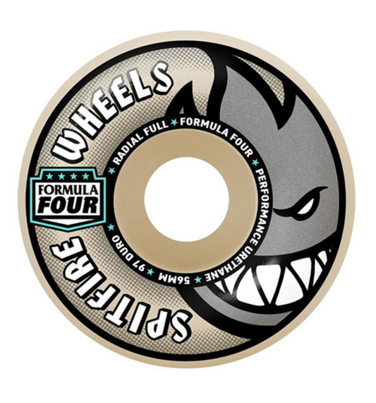 SPITFIRE FORMULA FOUR RADIAL FULL 56MM 97D (Set of 4)