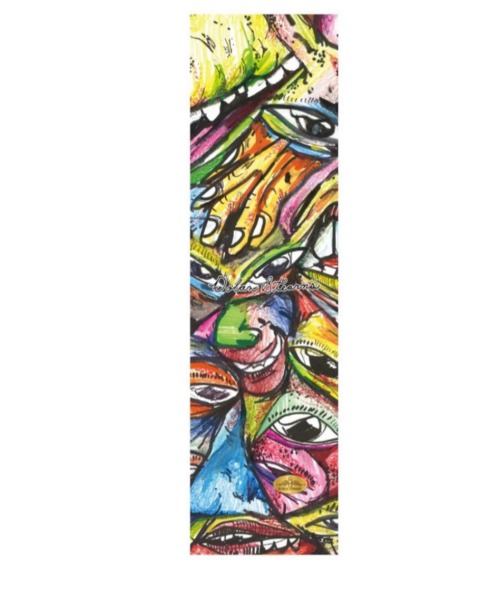 PVBLIC DOMAIN WONDERED 1 PERFORATED GRIP TAPE SHEET 9.00 X 33.00