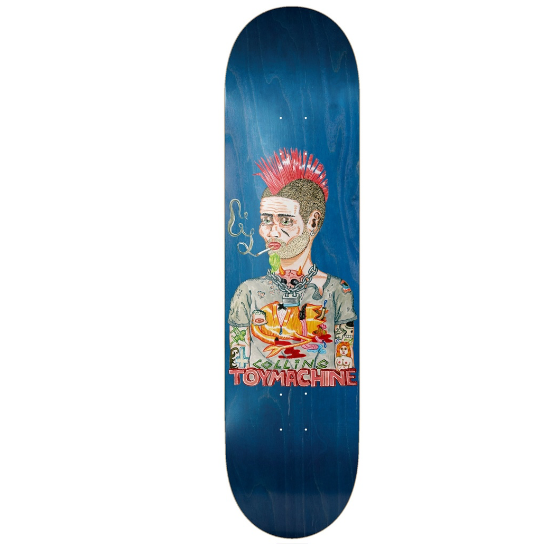 TOY MACHINE CJ COLLINS MOHAWK DECK 8.25
