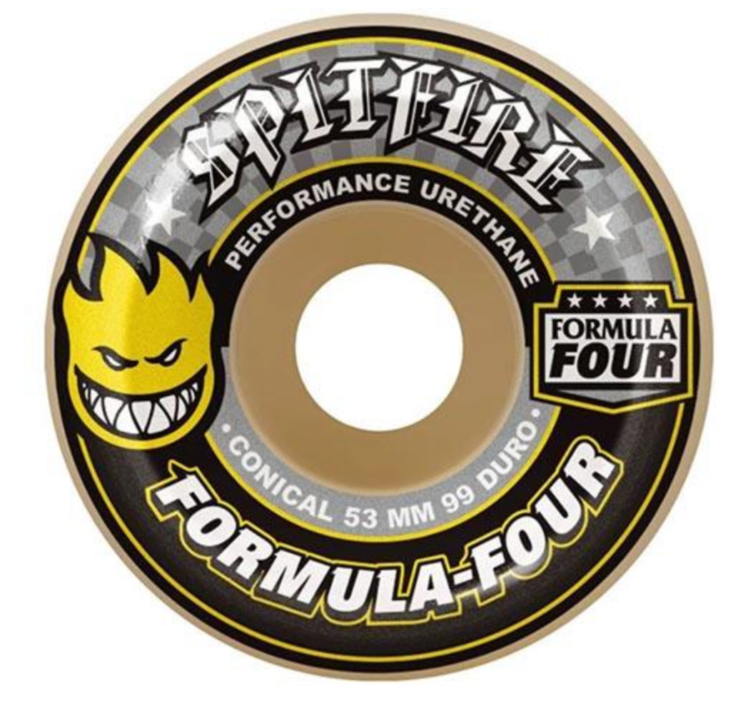 SPITFIRE FORMULA FOUR CONICAL 53MM 99D (Set of 4)
