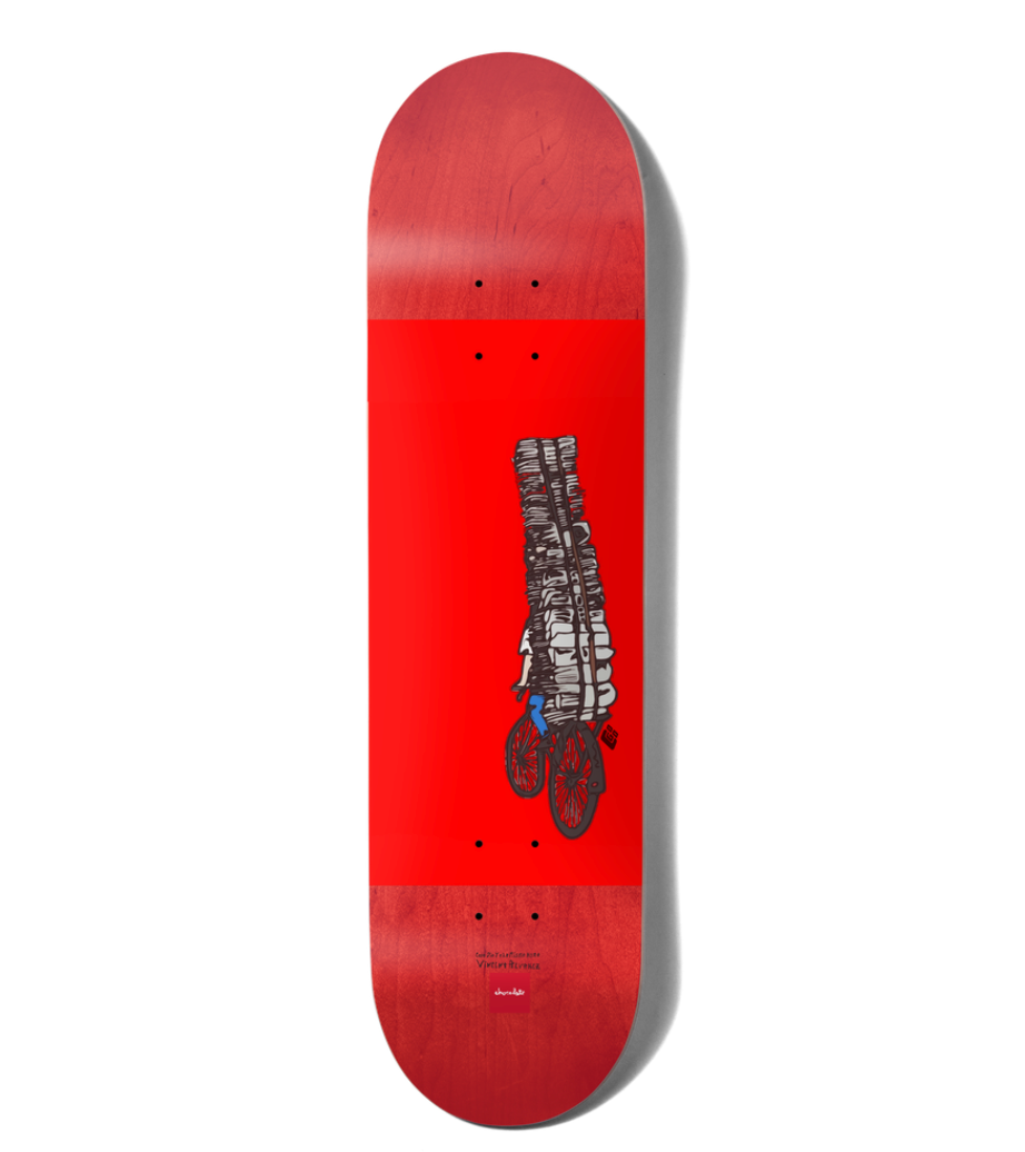 CHOCOLATE ALVAREZ CADA DIA TWIN TAIL DECK 8.5