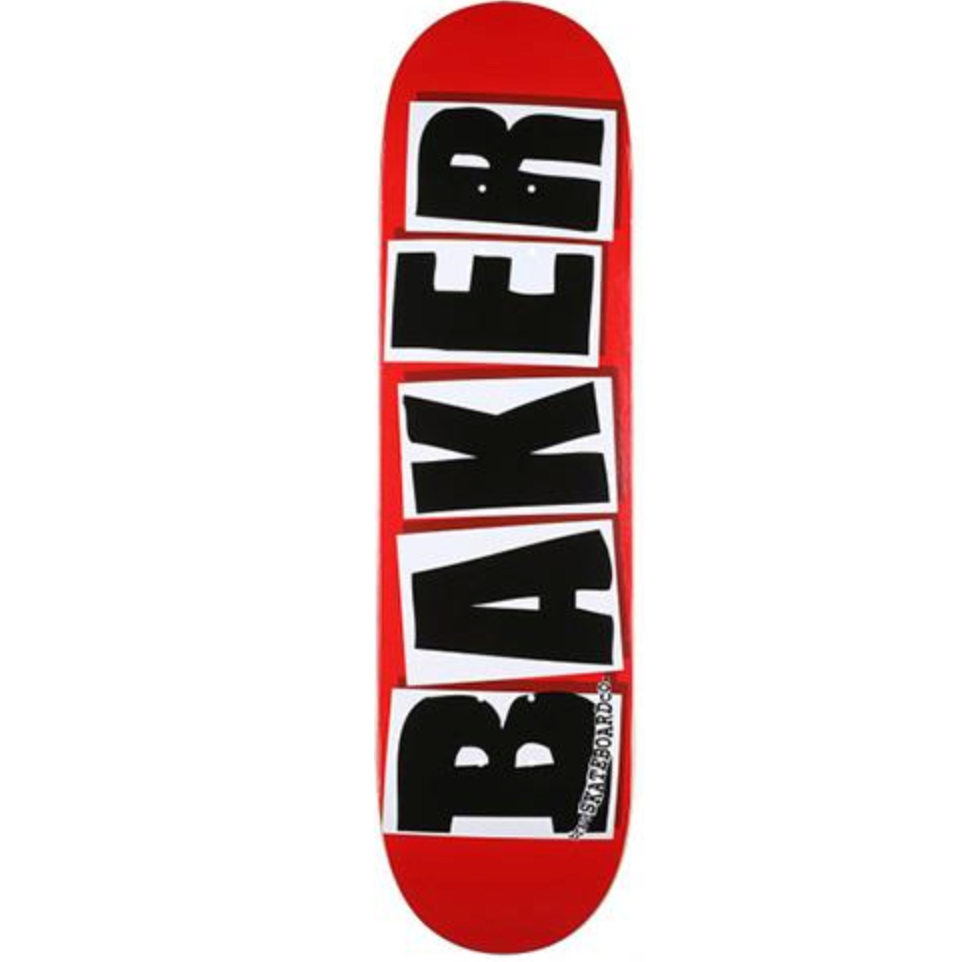 BAKER TEAM BRAND LOGO BLACK DECK 8.38