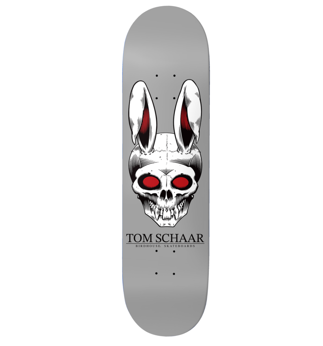 Birdhouse Tom Schaar "Rabbit Skull" Skateboard Deck — 8.38"