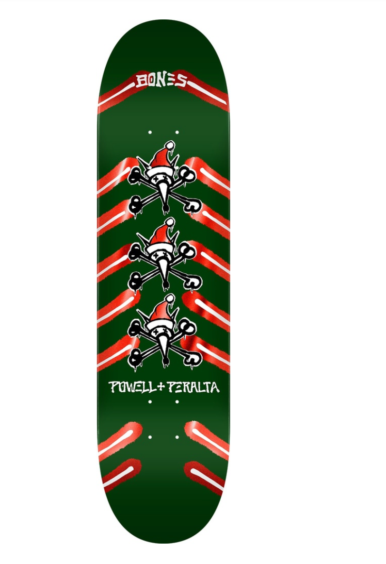 POWELL RAT BONES HOLIDAY '25 GREEN/RED FOIL DECK 8.75