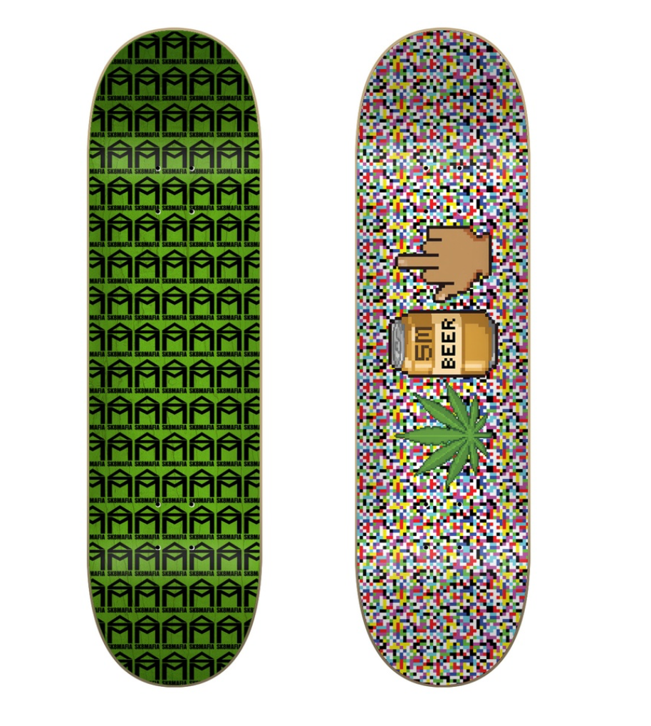 SK8MAFIA TEAM DIGI FOO DECK 8.5