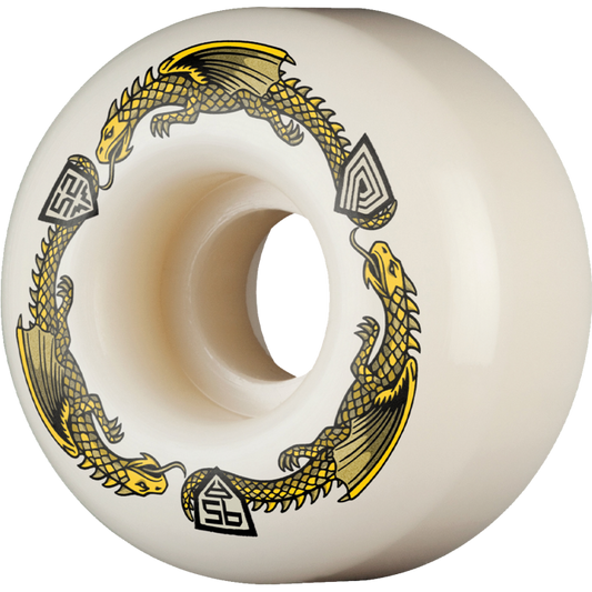 PWL/P DF V1 YELLOW DRAGON 95A 52/31MM WHT