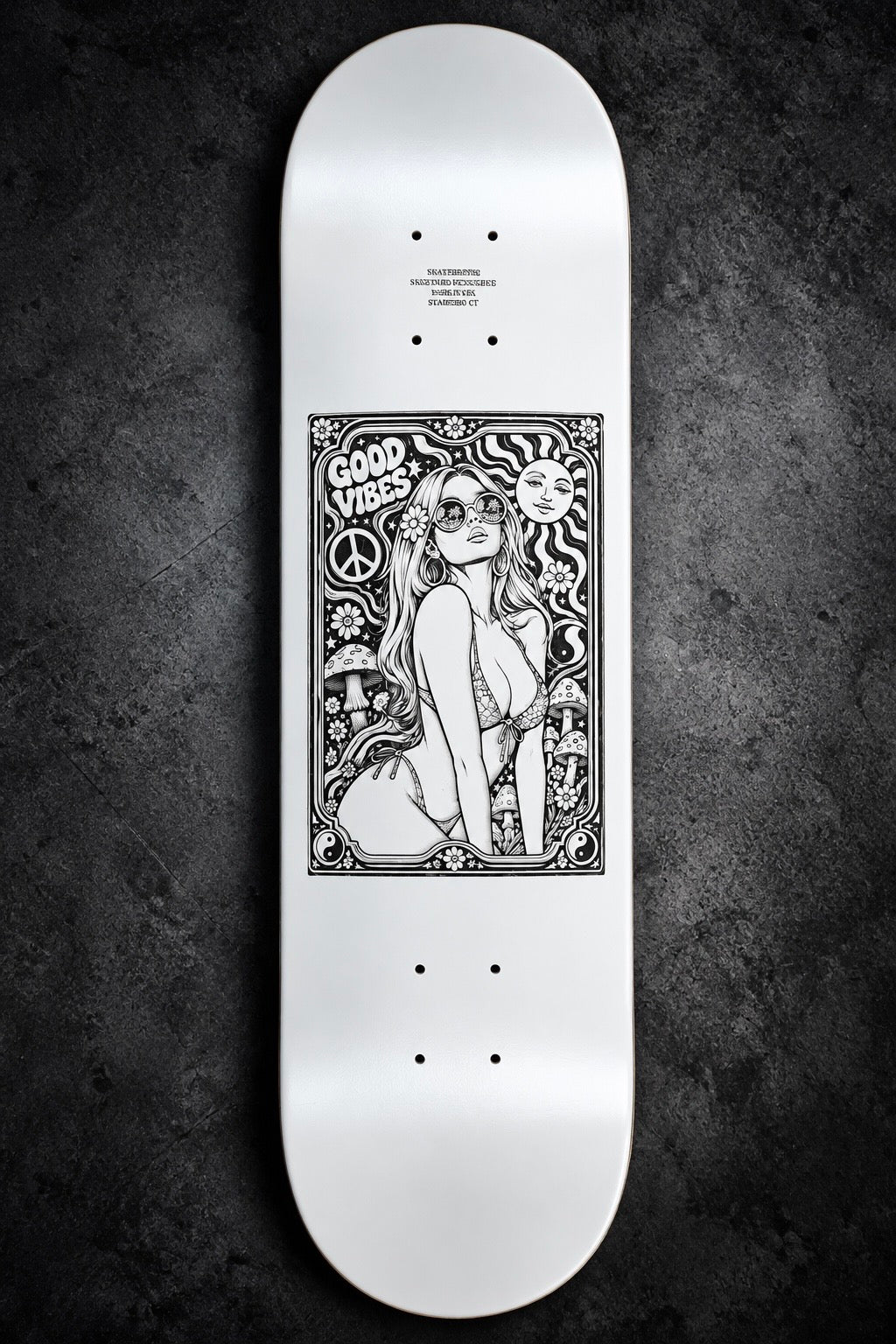 sss Good Vibes Skateboard Deck