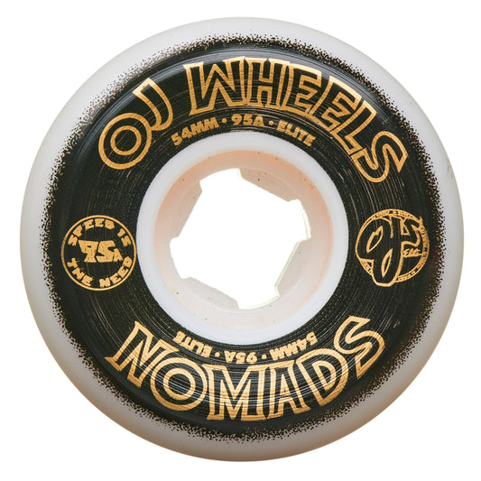 Elite White Nomads 95a OJ Wheels