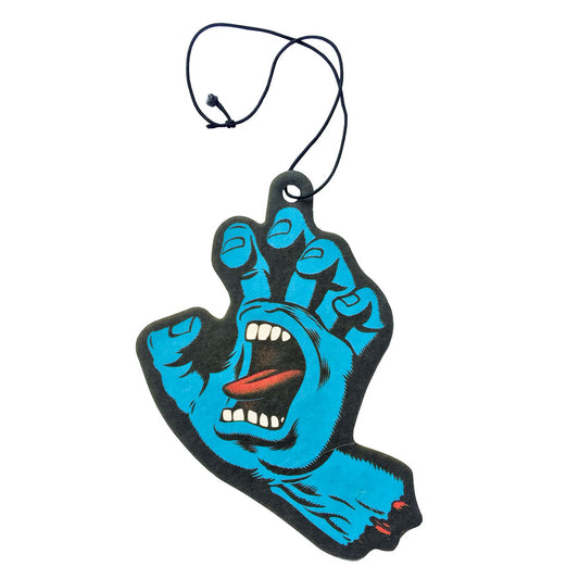 Screaming Hand Air Freshener Blue OS Santa Cruz