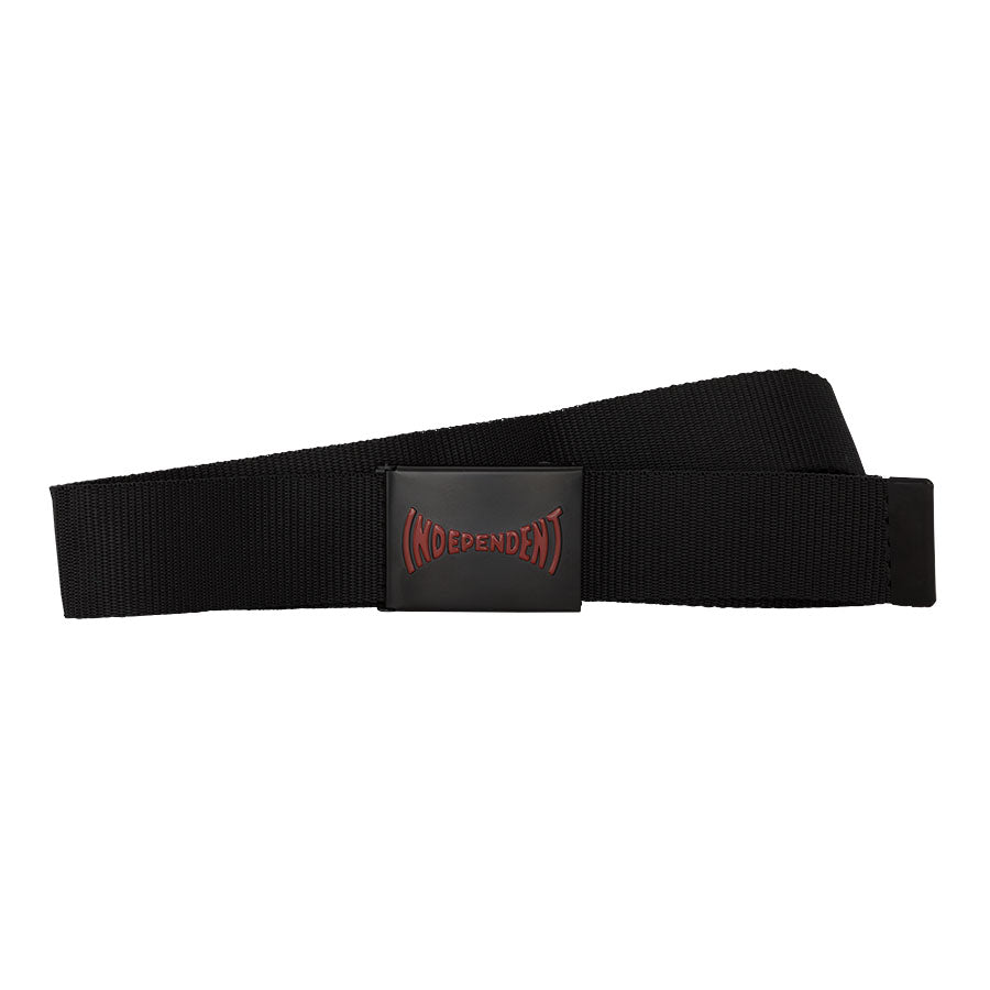 Span Web Belt Black OS Unisex Independent