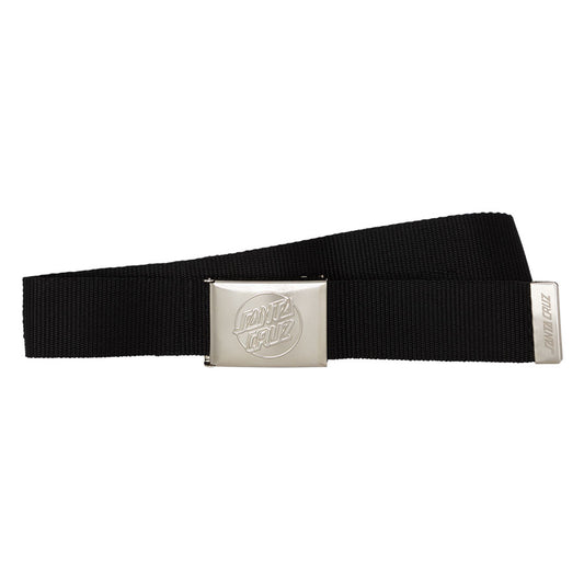 Opus Dot Web Belt Black OS Unisex Santa Cruz