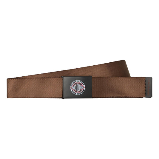 BTG Summit Web Belt Brown OS Unisex Independent