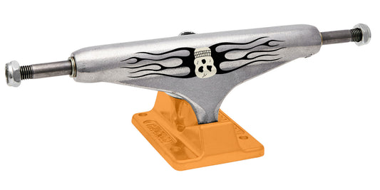 Stage 11 Pro Elijah Berle Skull Silver Orange Standard Trucks Independent