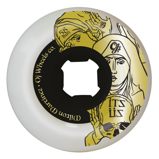 58mm Milton Martinez Its Us Witches Double Duro White Mini Combo 99a/95a OJ Wheels