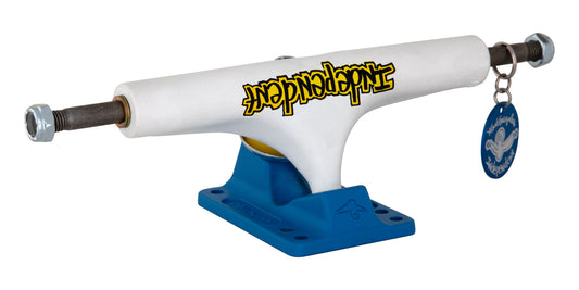 146 Stage 4 Pro Mark Gonzales Flat White Blue Standard Trucks Independent