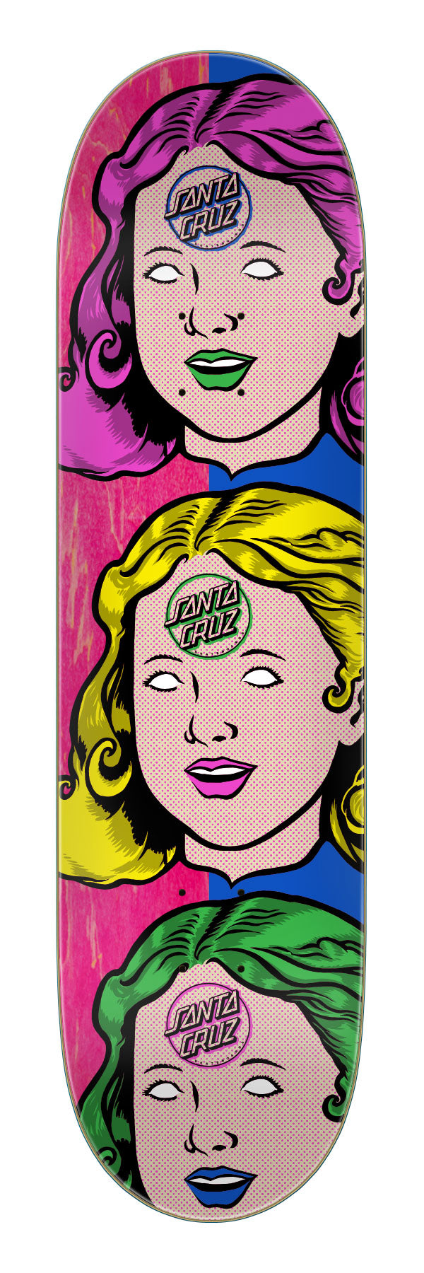Possessed Head FeelBase 8.00in x 30.50in Santa Cruz Decks