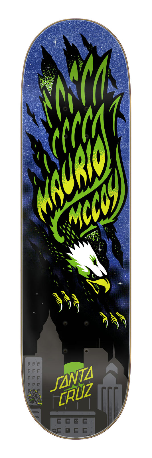 McCoy Ripping Eagle VX Twin Deck 8.25in x 31.83in Santa Cruz Decks