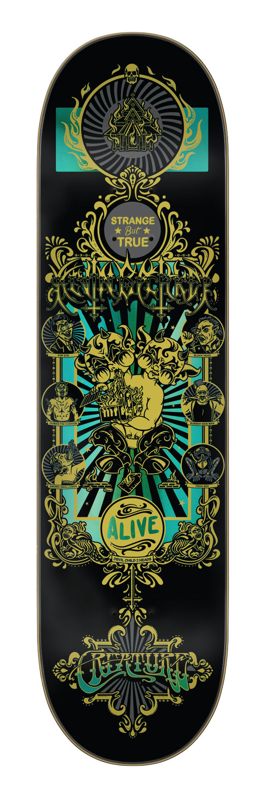 Baekkel Sideshow Pro 8.25in x 32.04in Creature Decks