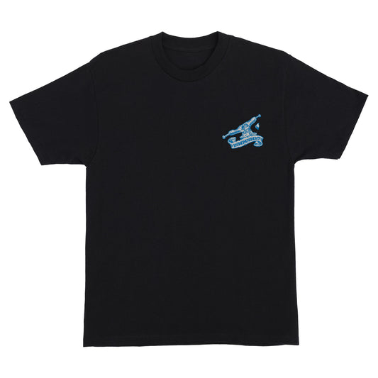 Under The Bridge S/S Heavyweight T-Shirt Black Med Mens Independent