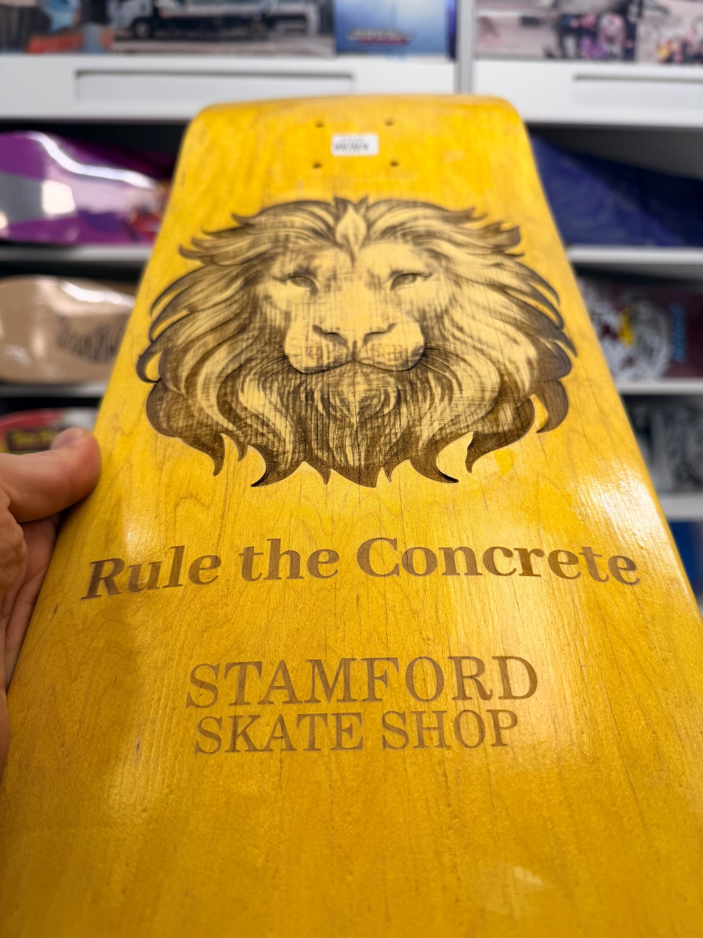 Lion Skateboard deck | Rule the concrete | SSS