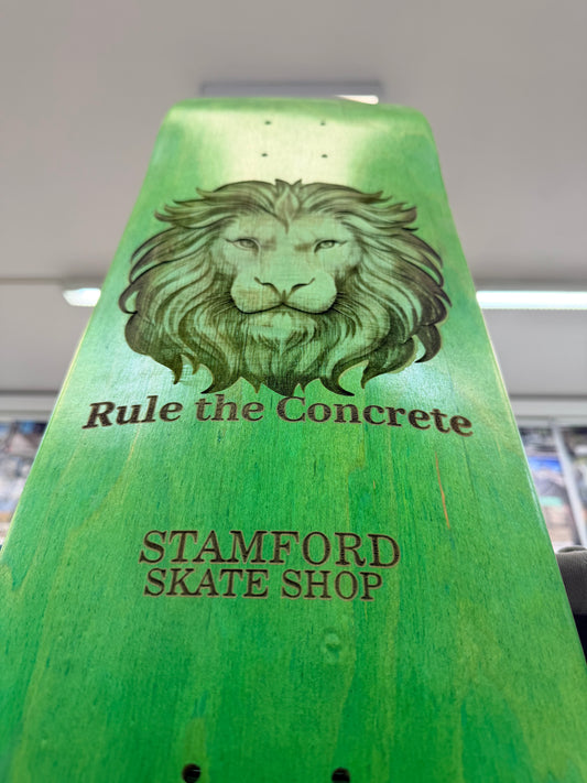 8.25 Lion Skateboard deck | Rule the concrete | SSS