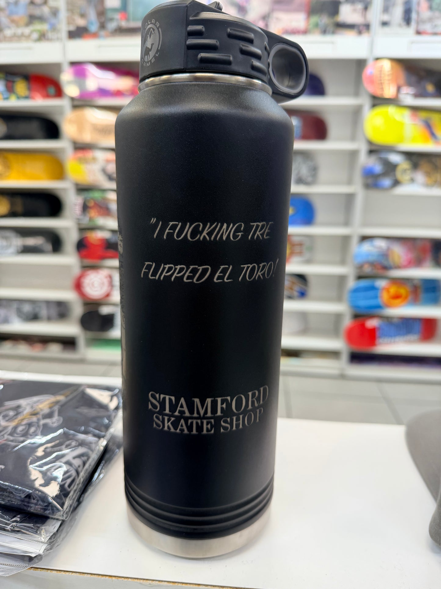 40oz Insulated El Toro Water Bottle