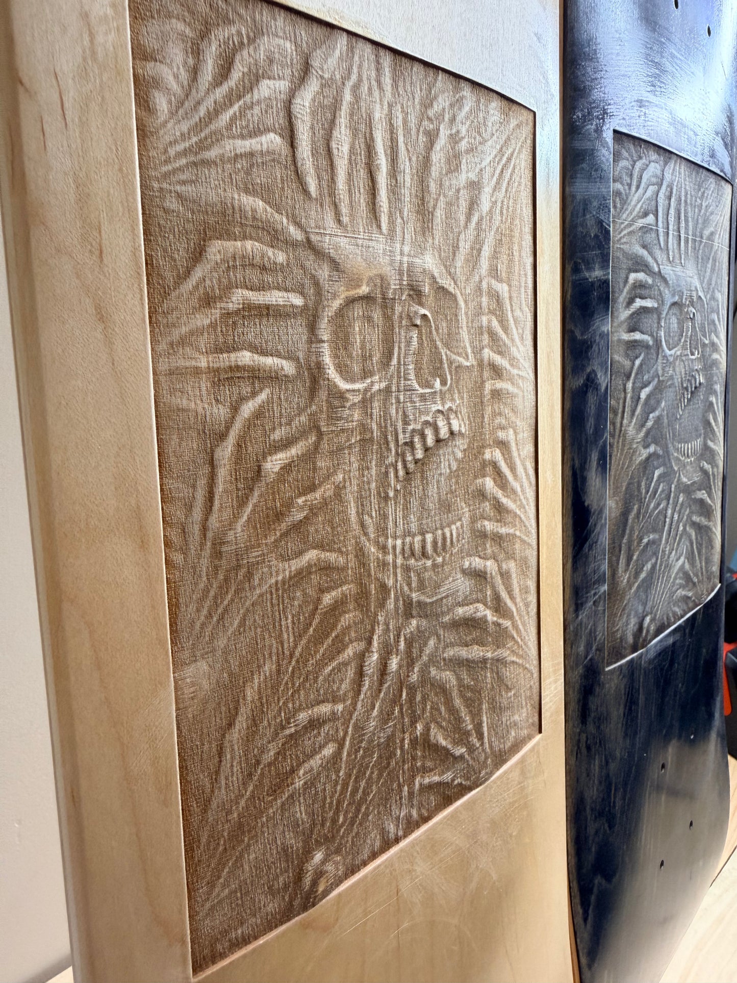 SSS - Reaper Laser-Engraved Skateboard Deck 7.75